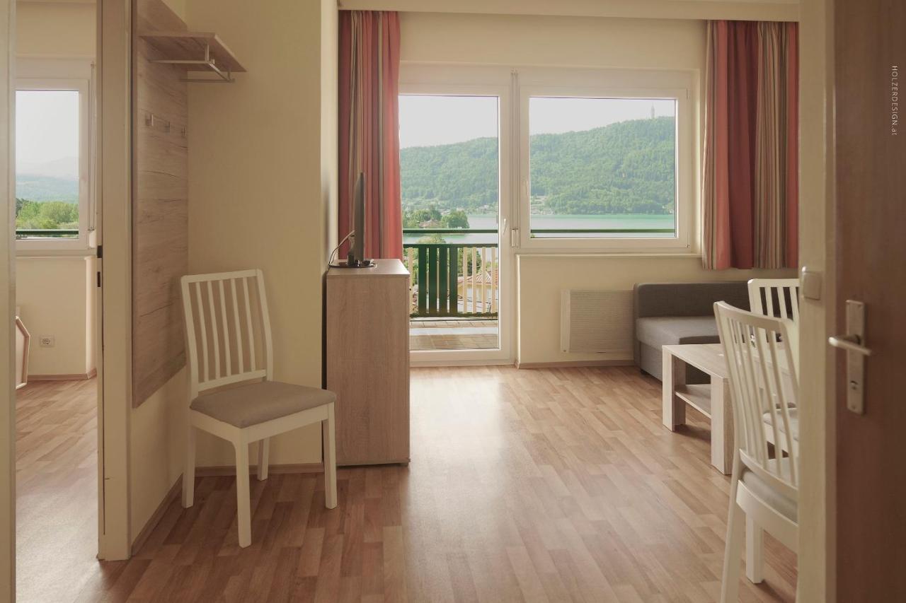 Appartementhotel Karawankenblick Portschach am Worthersee Bagian luar foto
